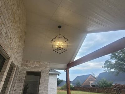 Outdoor Ceiling Light Installation